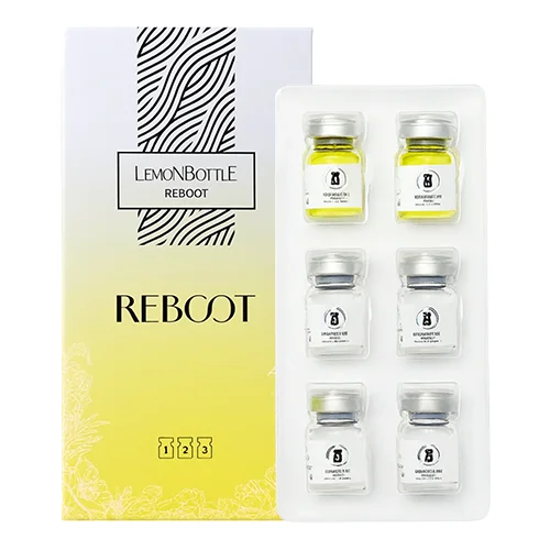 Lemon Bottle Reboot 3-Step Skin Booster System 6 x 3 ml